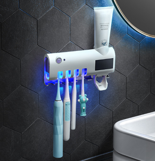 Toothbrush Sterilizer & Paste Dispenser