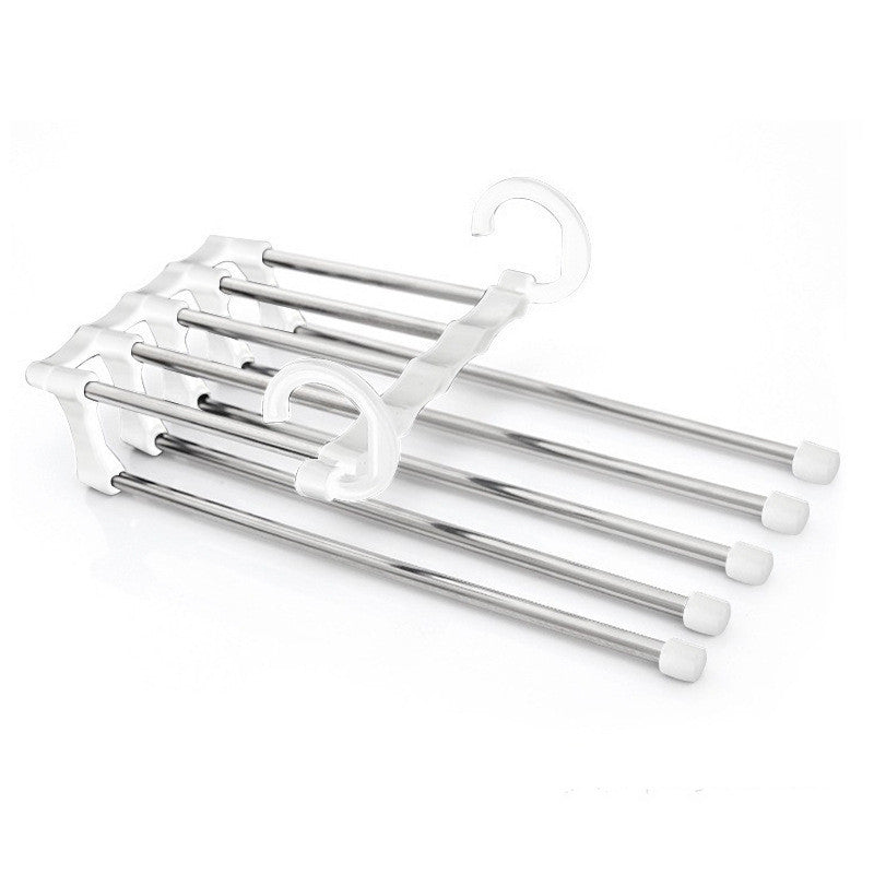 5-in-1 Stainless Steel Clothes Rack