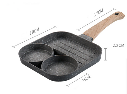 Non-stick 4-Way Egg Pan