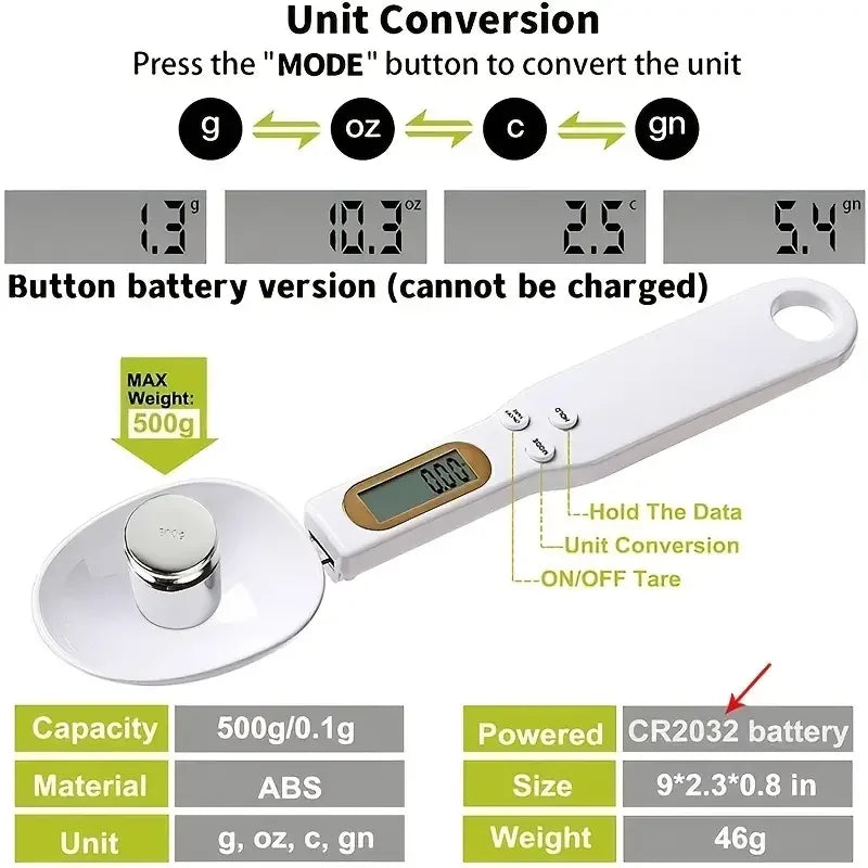 SmartScoop Digital Weighing Spoon