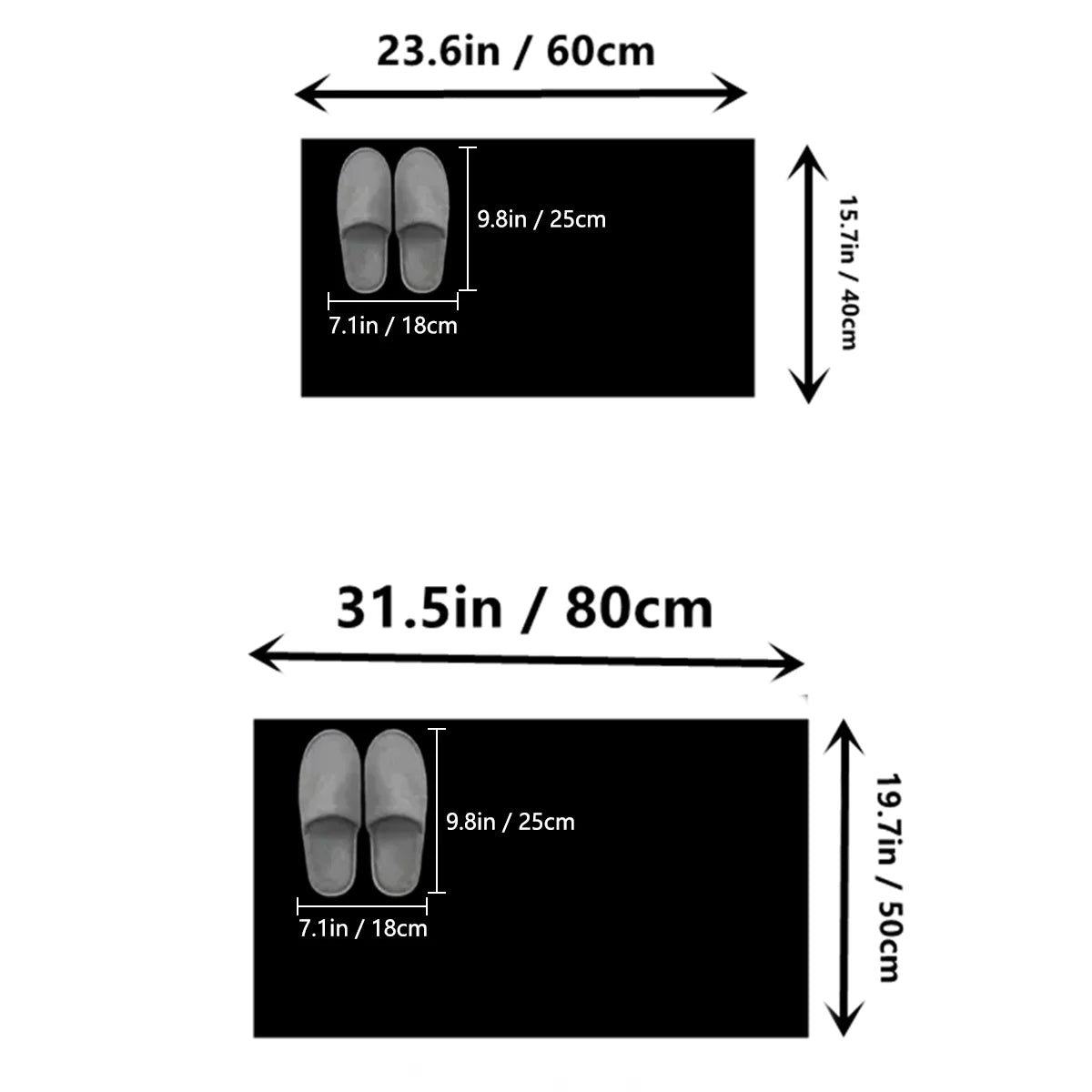 Diatomite Super Absorbent Bathmat - Classic