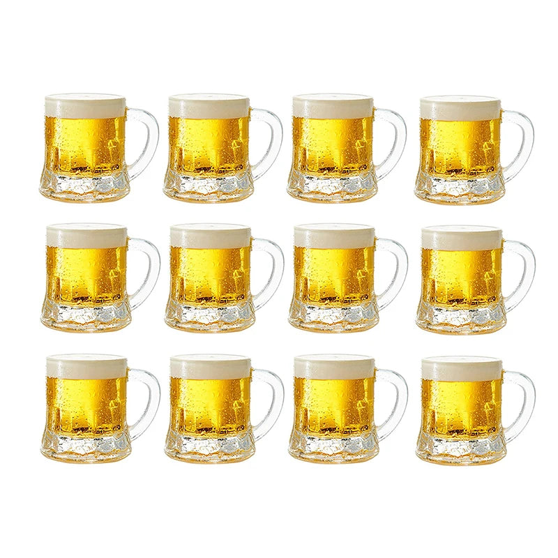 Beer Mug Shot Glasses (12 pcs)