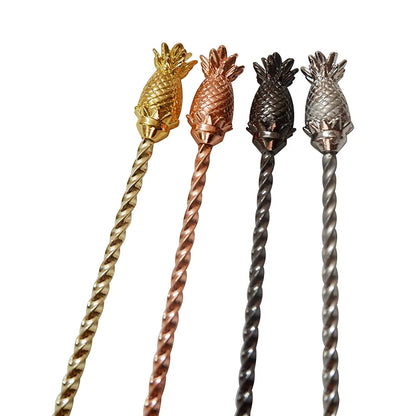 Stainless Steel Pineapple Bar Spoons