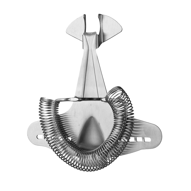 Bar Cocktail Strainer Hawthorne Strainer Stainless Steel with Fighter Plane Design