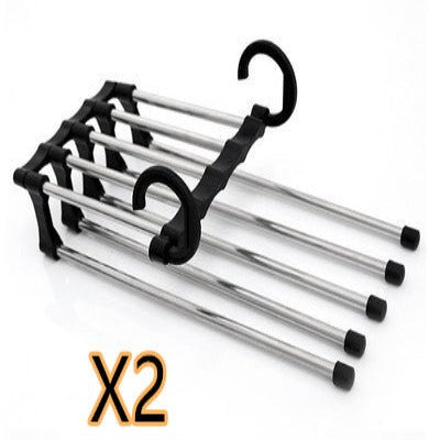 5-in-1 Stainless Steel Clothes Rack